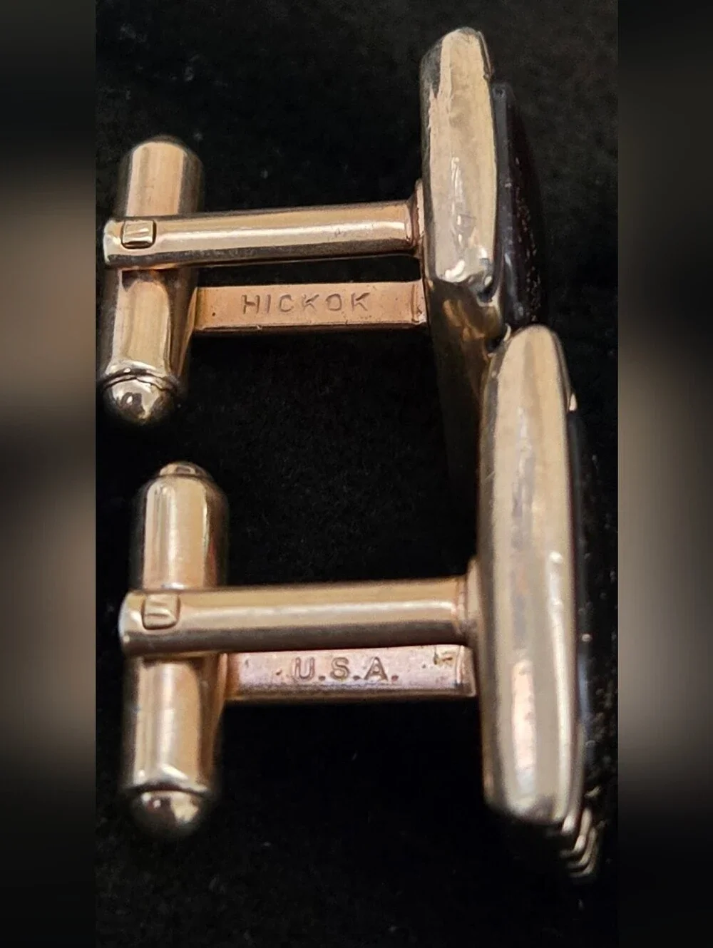 Vintage Hickok U.S.A. Cufflinks Two Pairs